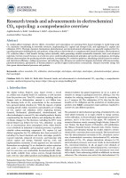 Research trends and advancements in electrochemical CO2 upcycling: a comprehensive overview